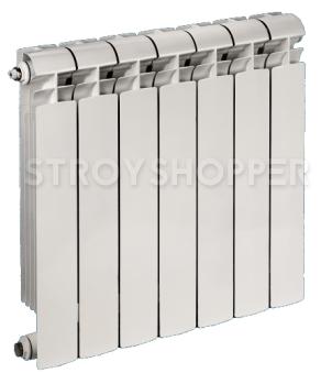 Алюминевый радиатор отопления (батарея), 5 секций